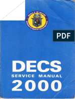 DECS Service Manual Cover