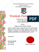 Sijil Watikah New