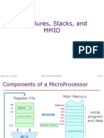 Procedures, Stacks, and Mmio: February 25, 2021 MIT 6.004 Spring 2021 L04-1