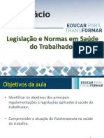 Legislação e saúde do trabalhador