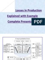 16 Major Losses in Production Complete Presentation