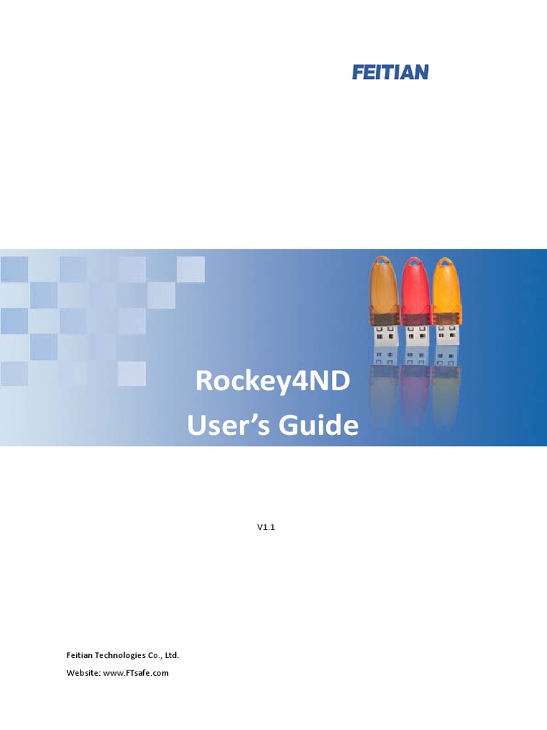 Rockey4ND User's Guide | PDF | Software | Password