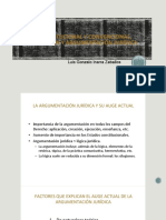 Estado Constitucional y Argumentacion