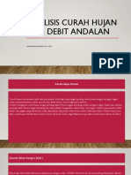 Analisis Curah Hujan Dan Debit Andalan