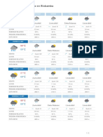 El Tiempo en - Riobamba