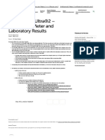 OneTouch Ultra2 - Comparing Meter and Laboratory Results (OneTouch Can Be 12pp Higher and Up To 20pp)