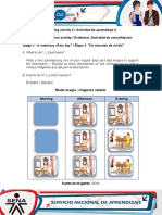 Evidence Consolidation Activity