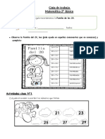 2° Basico Matematica Guia 27 Profesoras Primeros Basicos