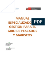 Manual Especializado de Gestión para El Giro de Pescados y Mariscos PDF
