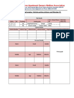 Apna complex Residents form