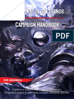 D&D5e + League of Legends Campaign Handbook v.1.2.1