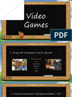 Video Games: Free Talk With Topic - Lesson 33