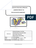 Cálculo de capacidad de tolvas y alimentadores