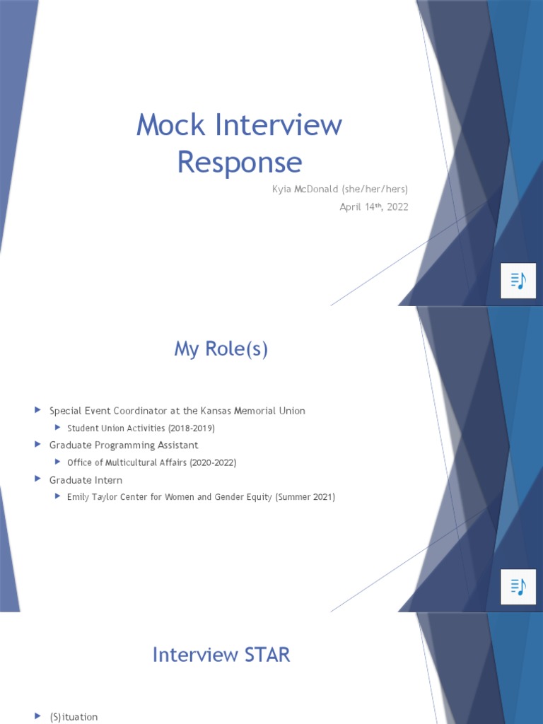 Mock Interview: Supporting Marginalized Students | PDF