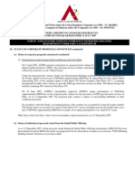 Part B - Explanatory Notes in Compliance With Bursa Malaysia Requirement Under Part A of Appendix 9B