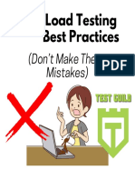 9 Load Testing Best Practices