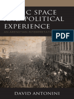 David Antonini - Public Space and Political Experience - An Arendtian Interpretation-Lexington Books (2021)