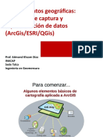 Bases de datos geográficas: formatos y representación