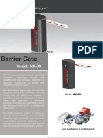 Barrier Gate MX 80