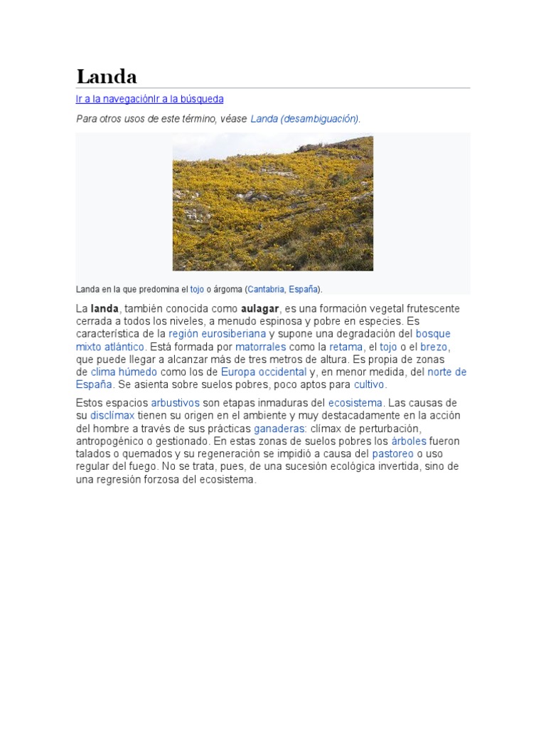 Que Es Landa | PDF