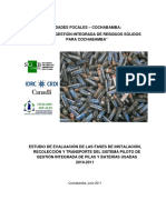 CF CBBA Evaluacion de Las Fases de Instalacion Recoleccion y Transporte Pilas y Baterias