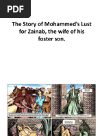 The Story of Mohammed's Lust For Zainab, The Wife of His Foster Son