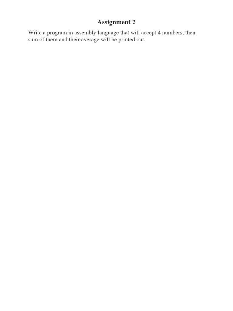 Assignment 2 | PDF