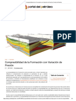 Compresibilidad de La Formación Con Variación de Presión - Portal Del Petróleo