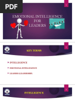 Emotional Intelligence FOR Leaders