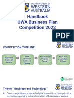 Handbook UWA Business Plan Competition 2022