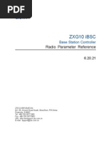 SJ-20100414142254-017-ZXG10 iBSC (V6.20.21) Base Station Controller Radio Parameter Reference
