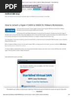 How To Convert A Hyper-V VHDX To VMDK For VMware Workstation - Oxford SBS Guy