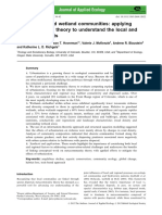 Journal of Applied Ecology - 2012 - Johnson - Urbanization and Wetland Communities Applying Metacommunity Theory To