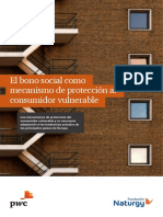 El Bono Social Como Mecanismo de Proteccion Al Consumidor Vulnerable