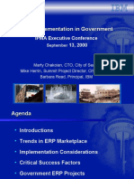 ERP Implementation in Government