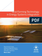Grid-Forming Technology in Energy Systems Integration