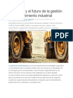 Lectura ¨El pasado y el futuro de la gestion del mantenimiento industrial 2020 (1)