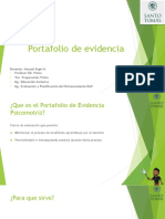 Portafolio de Evidencia