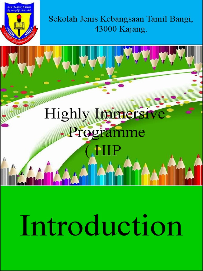 HIP Programme Overview for Schools | PDF | Career & Growth