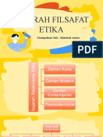 Sejarah Filsafat Etika 