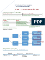 Historia y Estructura Del Átomo Actividad