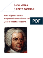Bach, Ópera e Uma Baita Mentira!