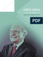 Carta Anual a Los Accionistas de Berkshire Hathaway Inc 2021-Warrent Buffett