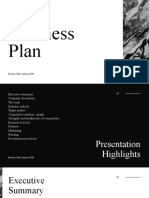 Business Plan Highlights