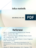 Fisika Statistik