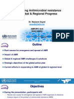 Combating Antimicrobial Resistance A Global & Regional Progress