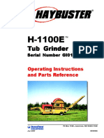 H1100E - Haybuster - Op and Parts - July-2007