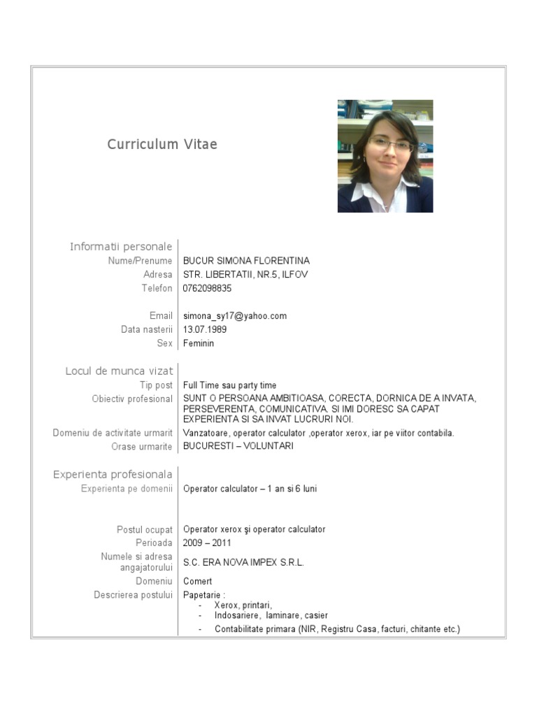 Op Calc CV | PDF