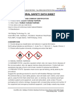 Sodium Isobutyl Xanthate MSDS