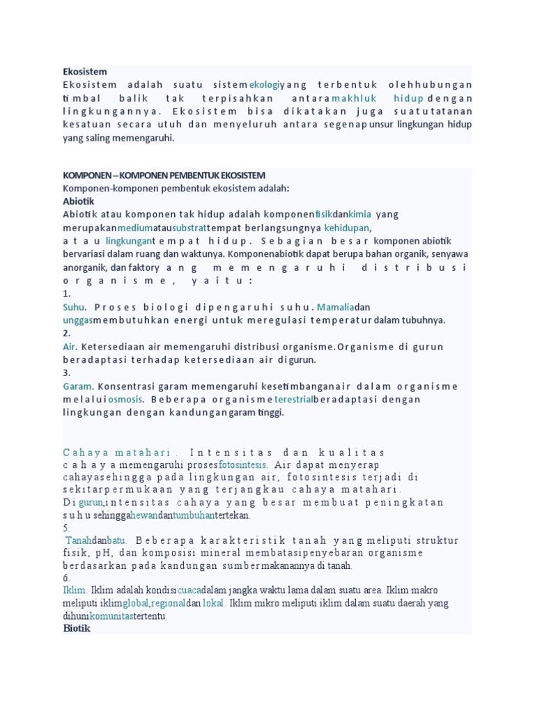 Hubungan Timbal Balik dalam Ekosistem PDF